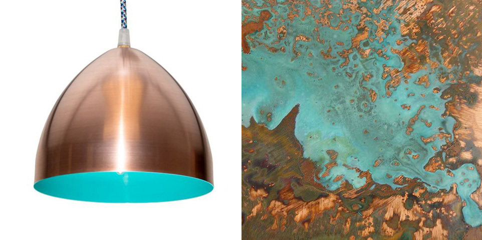 Our later products moved to more vibrant colours and accents, still taking the theme of natural ocurance, taking insiration from oxidiation.