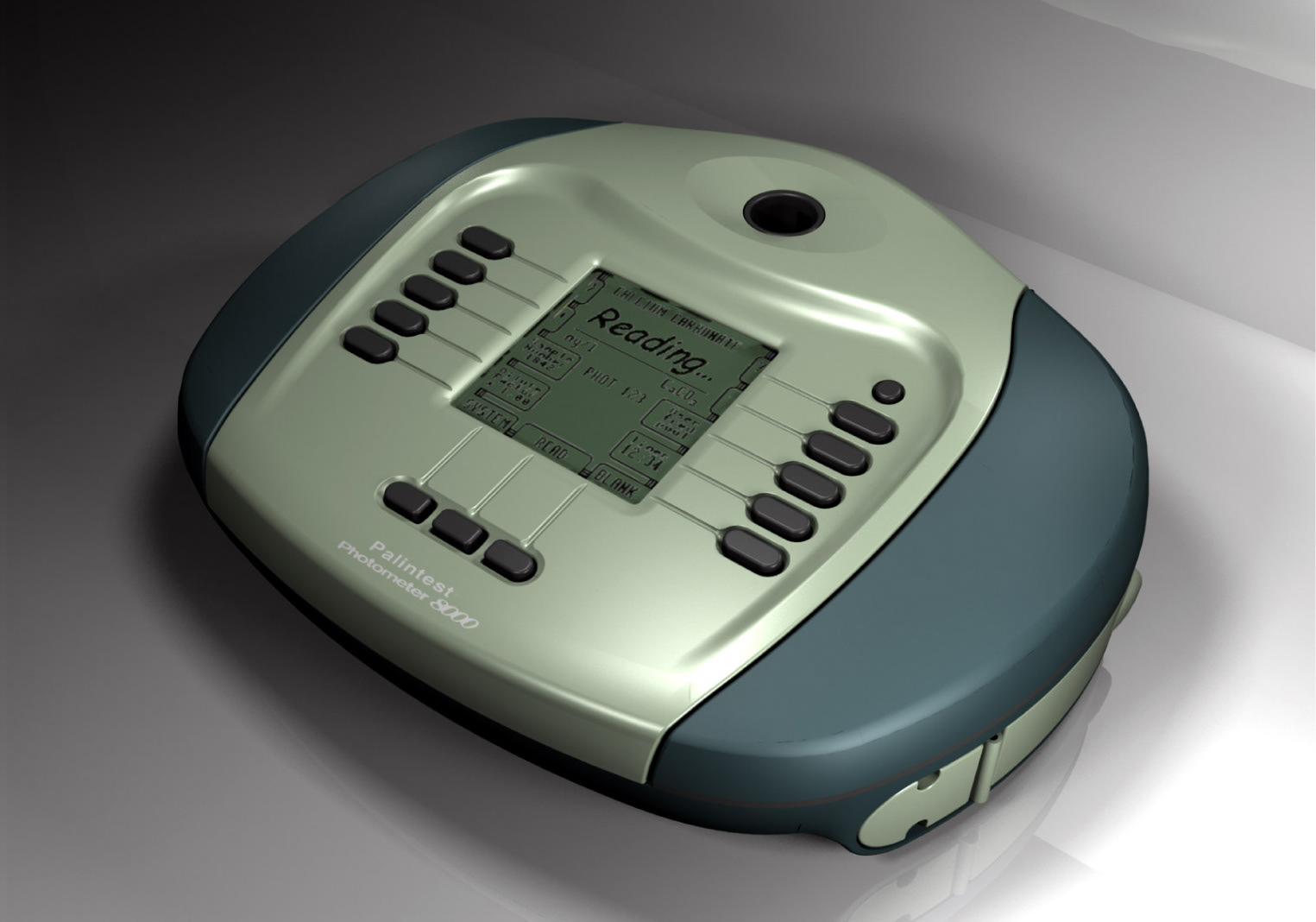 The Palintest photometer unit used laser optics to determine the molecular content in test tubes. This was another IP rated product.